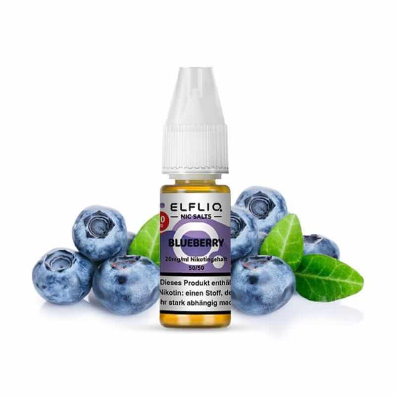 ELFBAR ELFLIQ Blueberry Nikotinsalz Liquid 10 ml Die beliebten Vape-Sticks von Elfbar begeistern jeden. Nun gibt es die beliebten Geschmacksrichtungen endlich als eigene Nikotinsalz-Liquids. Intensiv im Geschmack - probier sie aus. ELFBAR ELFLIQ Blueberry