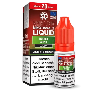 SC - Red Line - Double Apple- Nikotinsalz Liquid 10 ml