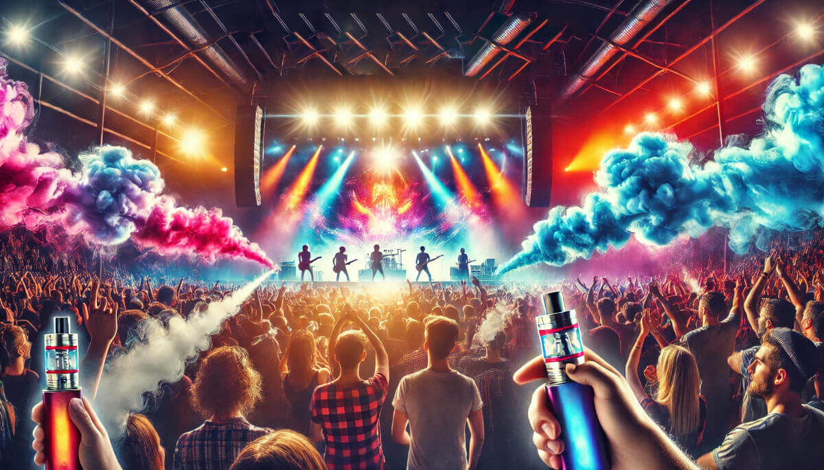e zigarette konzert Can You Take a Vape Into a Concert?