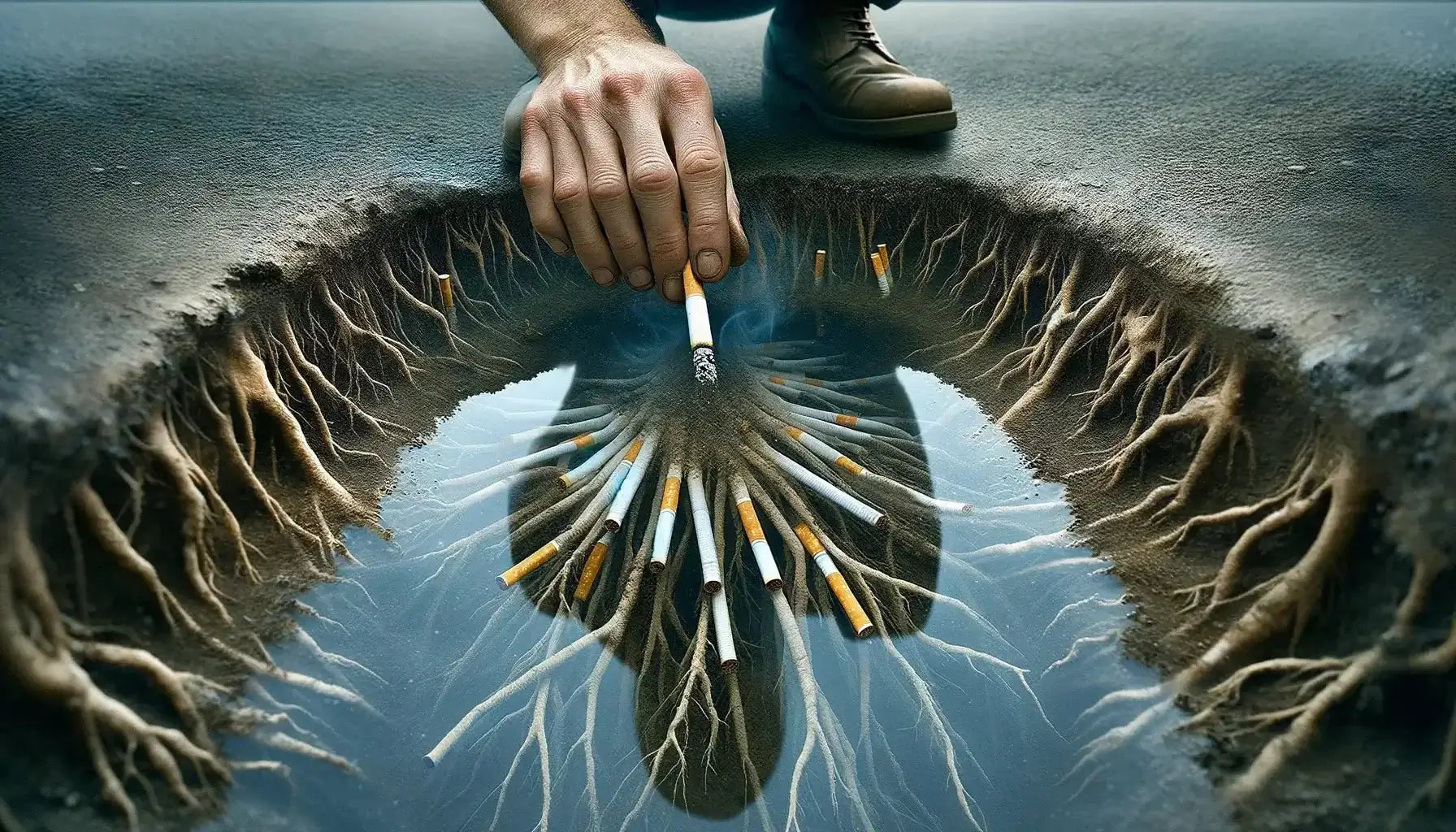 Zigarettenstummel: Die unsichtbare Gefahr für unser Grundwasser - Haus des Dampfes