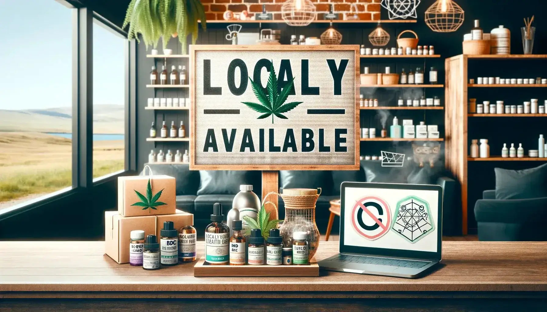 Warum wir bestimmte Produkte nur lokal verkaufen – Ein Einblick in die Herausforderungen des Online-Handels mit CBD- und HHC-Produkten - Haus des Dampfes