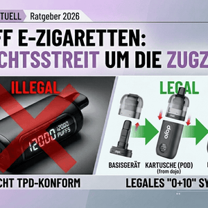 Big Puff E-Zigaretten mit 10000 Zgen  Sind sie in Deutschland legal?