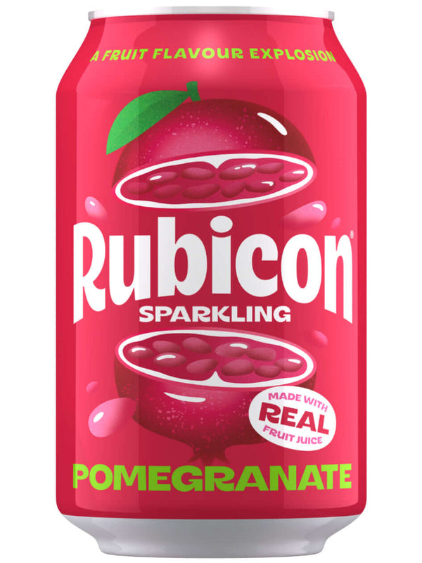 Rubicon Sparkling Pomegranate EU 330 ml — Produktbild