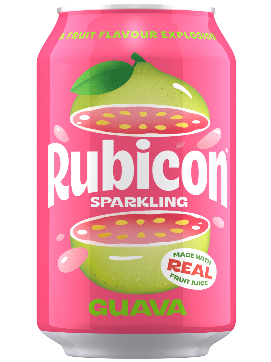 Rubicon Sparkling Guava EU 330 ml — Produktbild