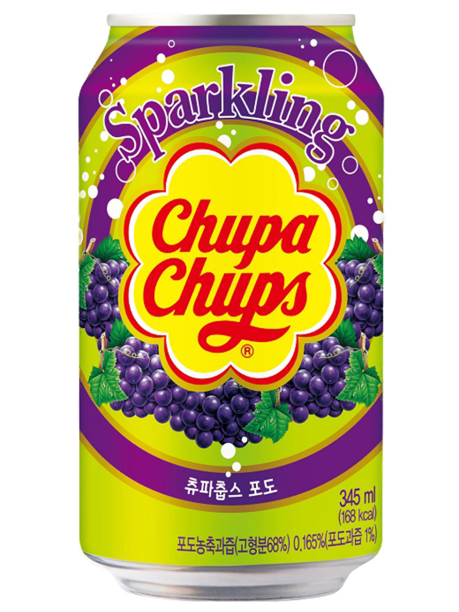 Chupa Chups Sparkling Grape 345 ml — Produktbild