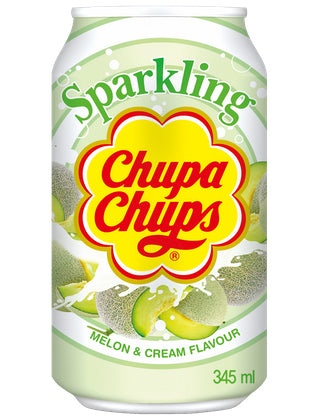 Chupa Chups Sparkling Melon Flavour 345 ml — Produktbild