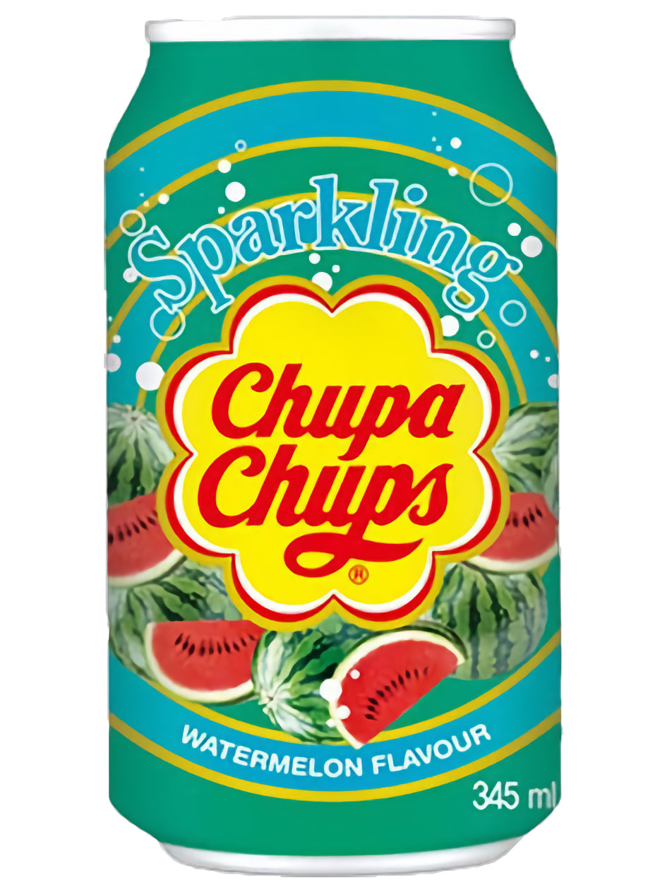Chupa Chups Sparkling Watermelon 345 ml — Produktbild