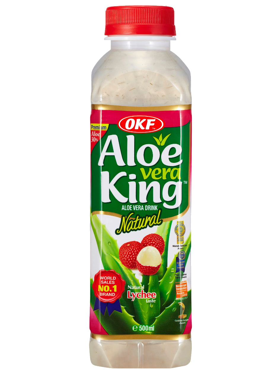 Aloe Vera King OKF Lychee 500 ml — Produktbild