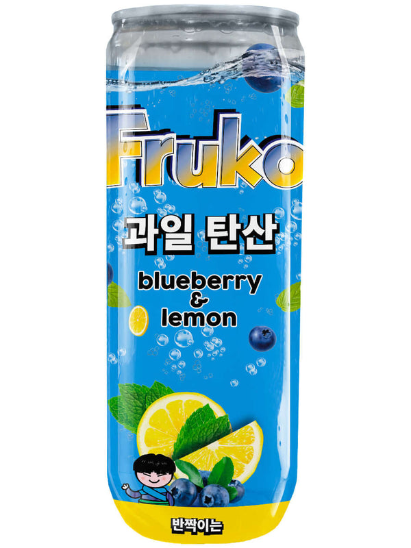 Fruko Frutti Blueberry & Lemon 330 ml — Produktbild
