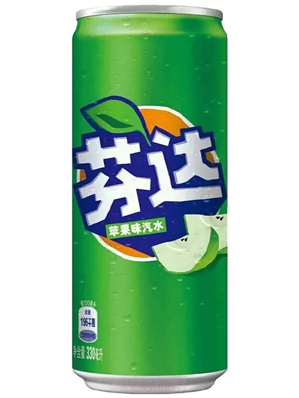 Fanta Apple (China) 330 ml — Produktbild