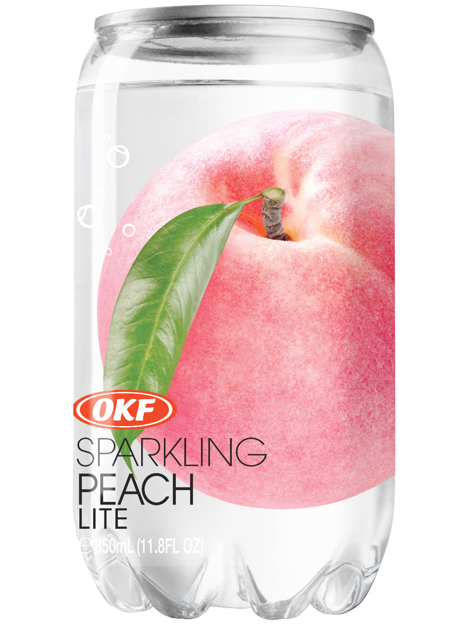 OKF Sparkling Peach 350 ml — Produktbild