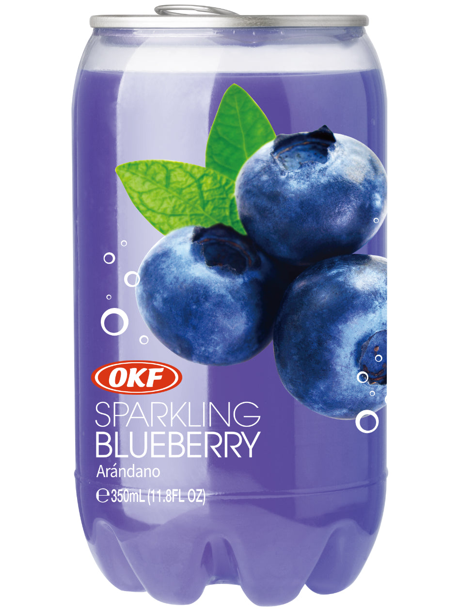 OKF Sparkling C. Blueberry 350 ml — Produktbild