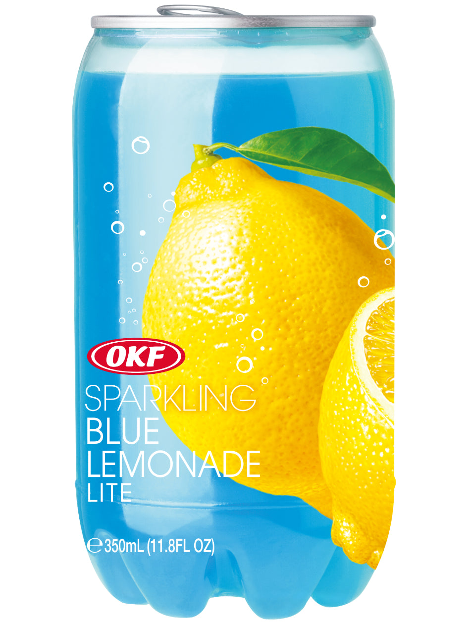 OKF Sparkling C. Blue Lemonade 350 ml — Produktbild