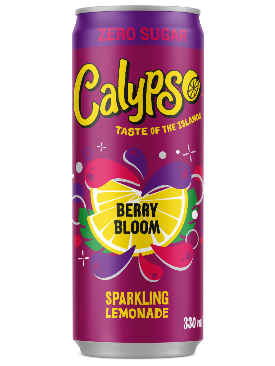 Calypso Berry Bloom Zero 330 ml Pfand 0,25 — Produktbild