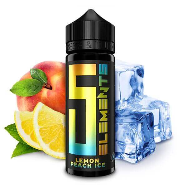 5ELEMENTS - Lemon Peach on Ice - 10 ml Aroma - Haus des Dampfes