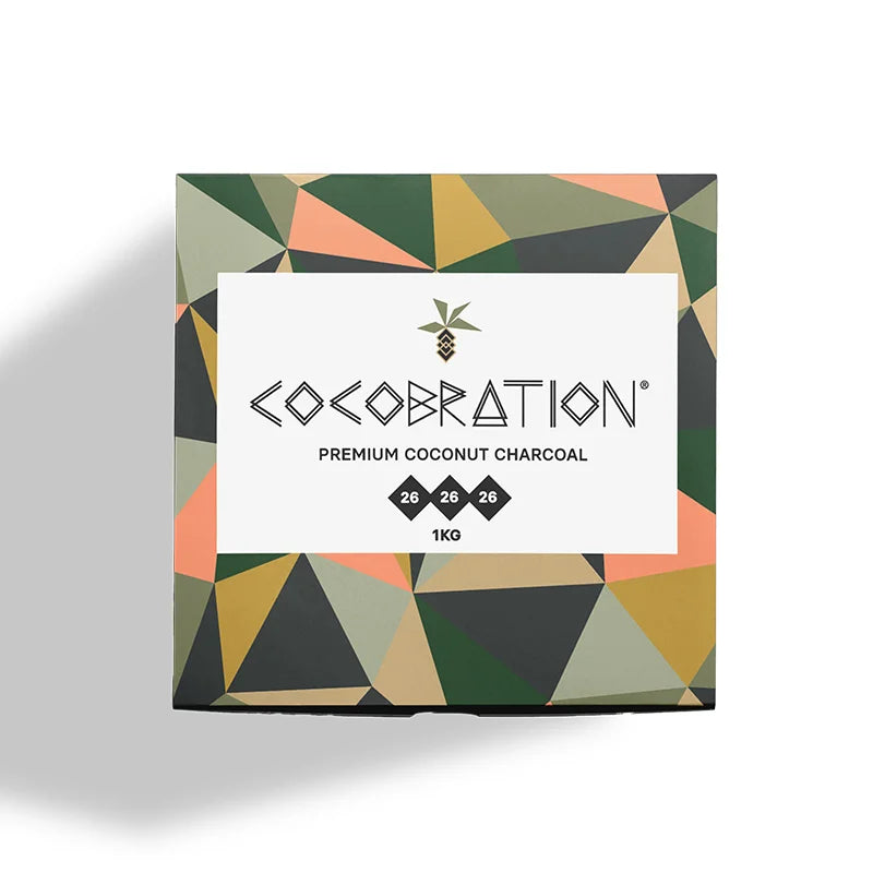 COCOBRATION - Premium Shisha Kohle - 26mm - 1kg