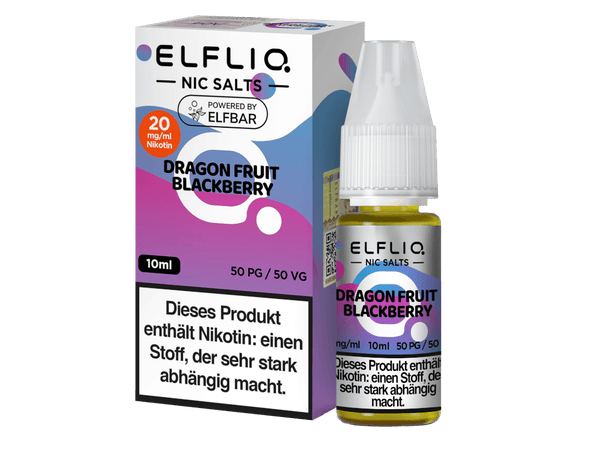 ELFLIQ - Dragon Fruit Blackberry - Nikotinsalz Liquid 10ml
