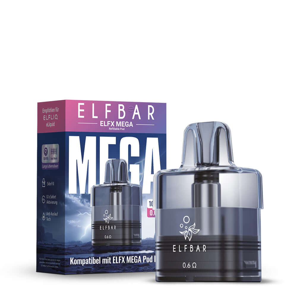Elfbar - ELFX Mega Pod Tank Verdampfer 10 ml