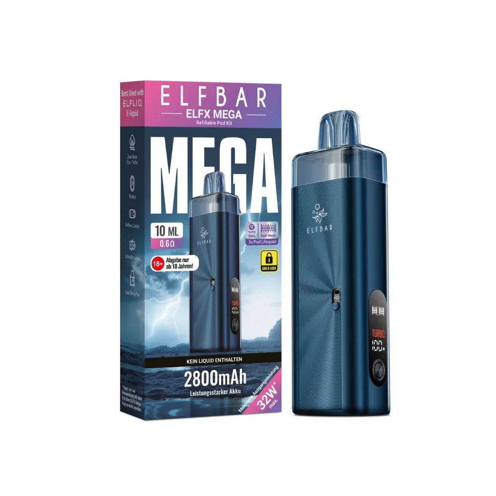 Elfbar - Elfx Mega Elfbar - Elfx Mega