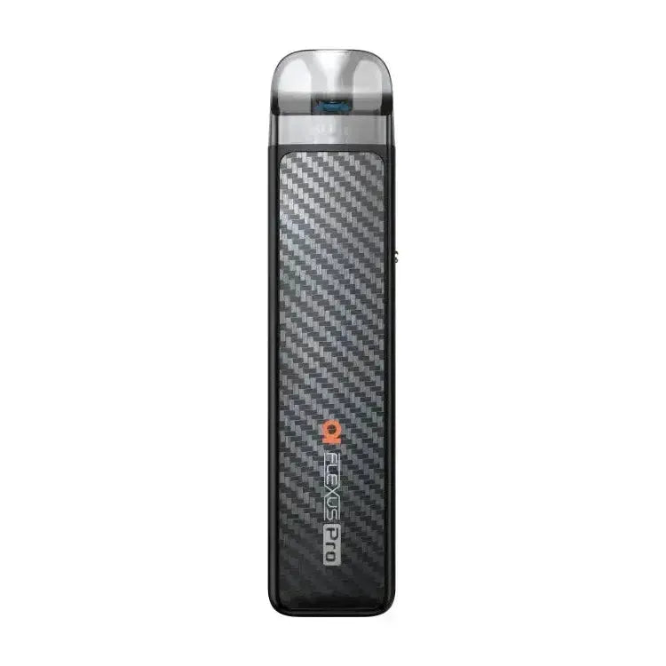 Aspire Flexus Pro E-Zigaretten-Set in carbon design, ideal for MTL, RDL, and DL vaping.