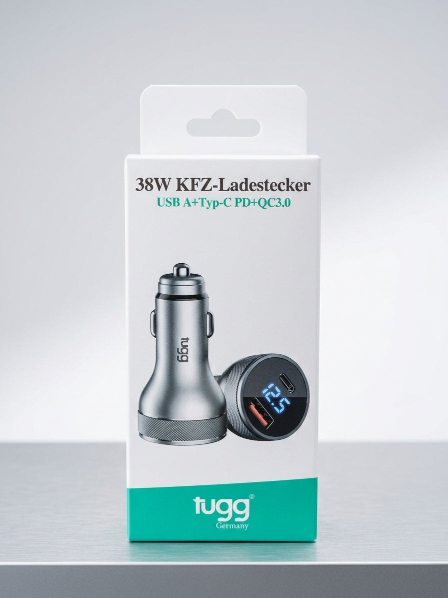 tugg - 38W - KFZ - Ladestecker