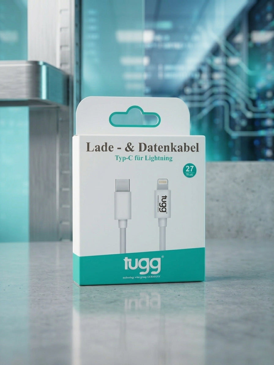 tugg - Typ-C für Lightning - Lade-&Datenkabel - 27W