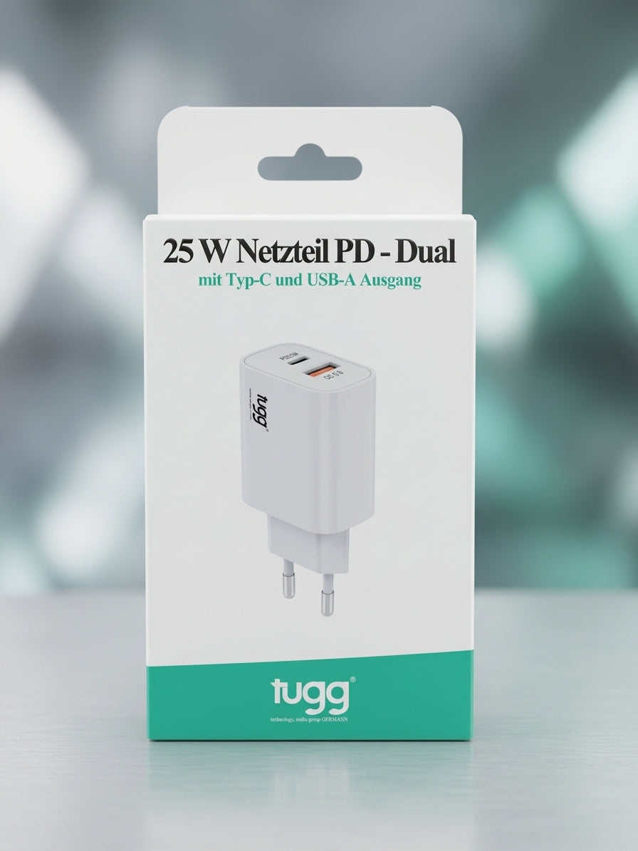 tugg - 25 W - Netzteil PD - Dual