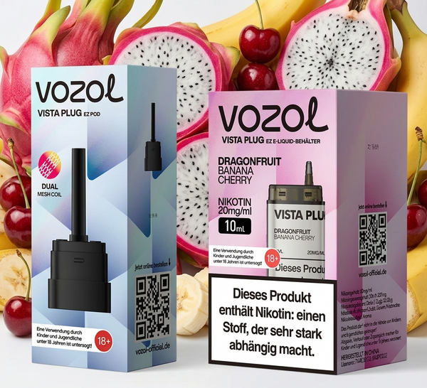 VOZOL Vista Plug EZ Pod (10ml) + Coil
