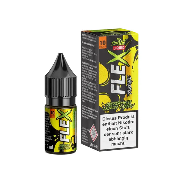 Revoltage - FLEX Lemon Candy Nikotinsalz Liquid – Liquid Flasche Produktfoto