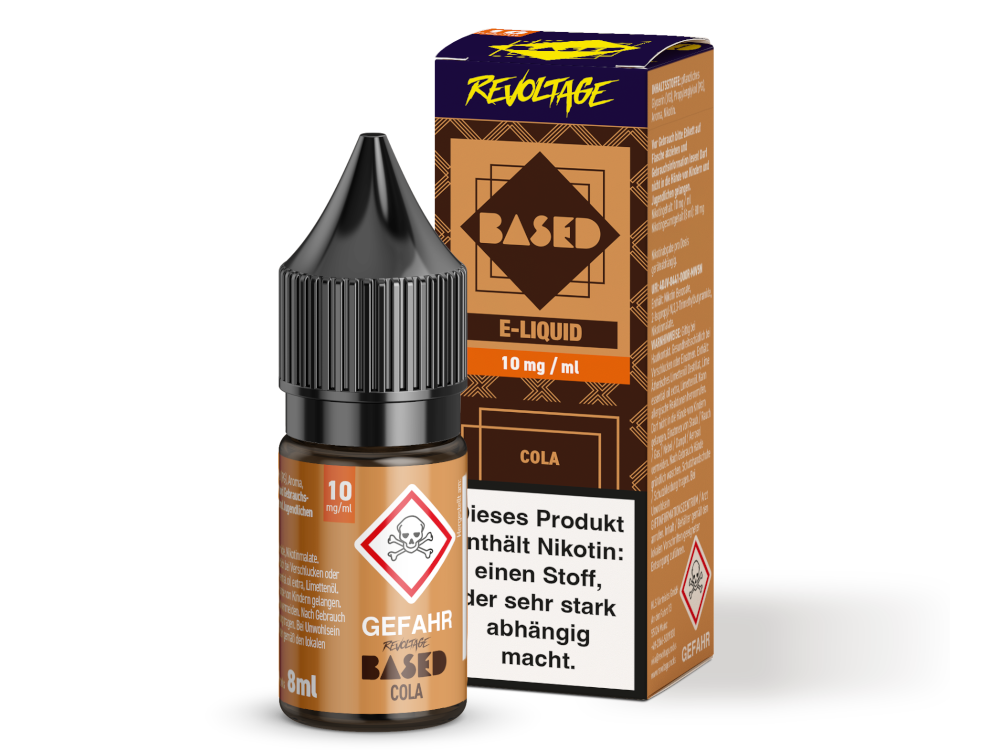 REVOLTAGE BASED - Cola - Nikotinsalz (Hybrid) - 8ml