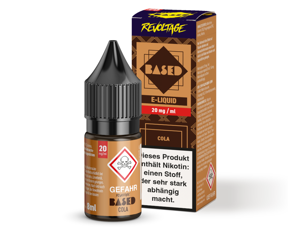 REVOLTAGE BASED - Cola - Nikotinsalz (Hybrid) - 8ml