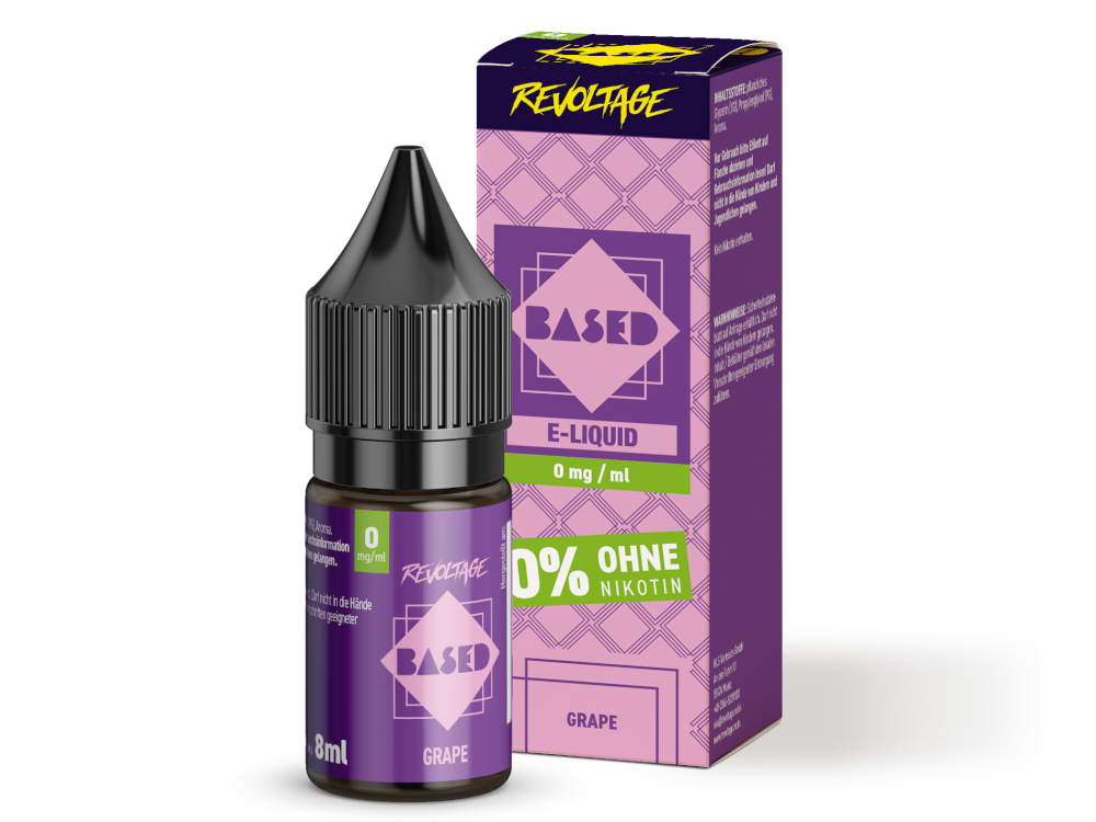 REVOLTAGE BASED - Grape - Nikotinsalz (Hybrid) - 8ml