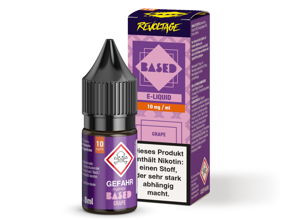 REVOLTAGE BASED - Grape - Nikotinsalz (Hybrid) - 8ml