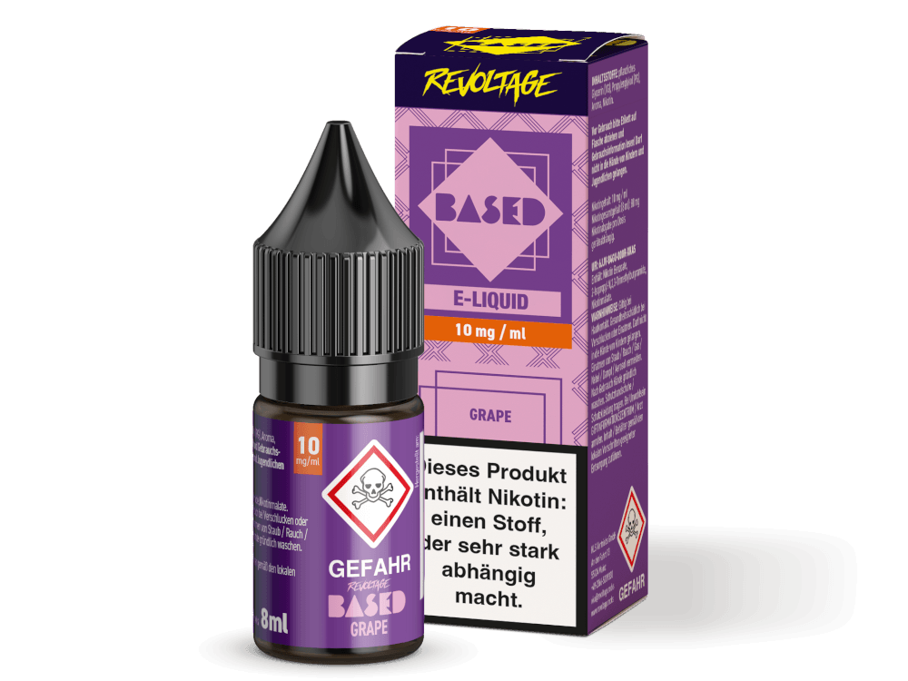 REVOLTAGE BASED - Grape - Nikotinsalz (Hybrid) - 8ml