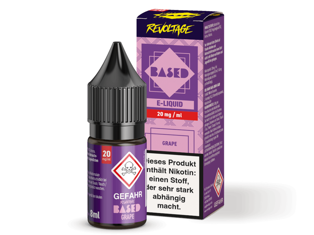 REVOLTAGE BASED - Grape - Nikotinsalz (Hybrid) - 8ml