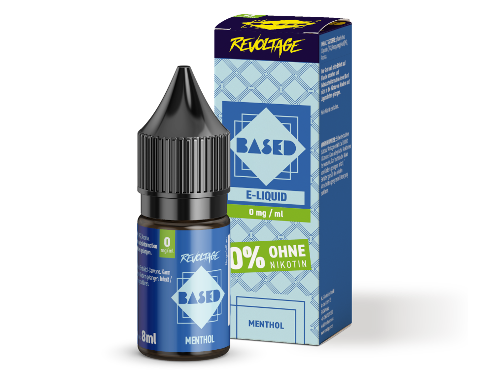 REVOLTAGE BASED - Menthol - Nikotinsalz (Hybrid) - 8ml