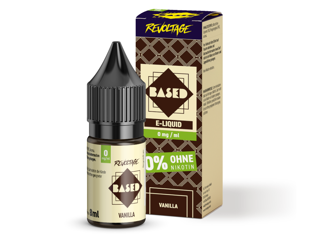 REVOLTAGE BASED - Vanilla - Nikotinsalz (Hybrid) -8ml