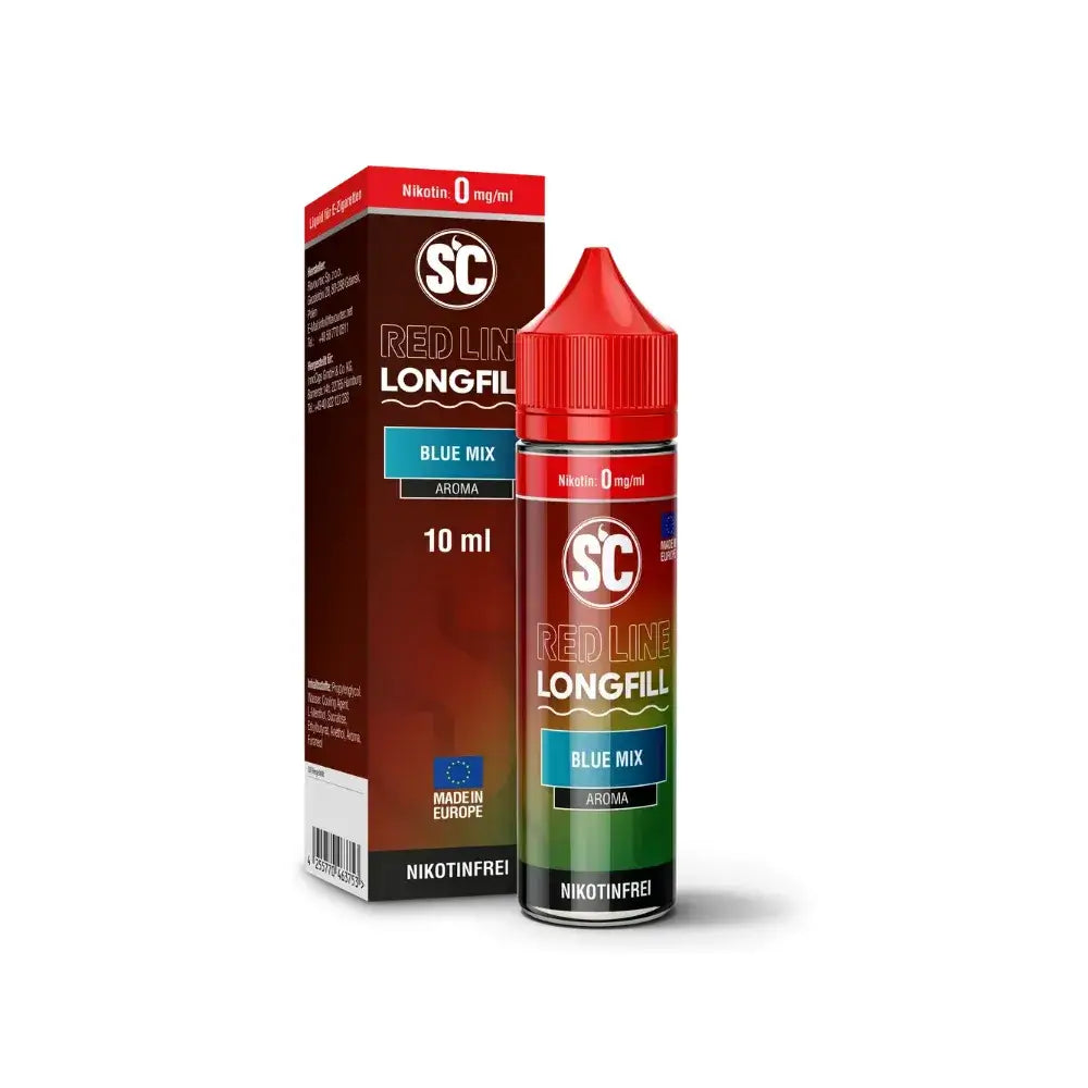 SC - Red Line - BlueMix Aroma Longfill 10 ml – Aroma Flasche Produktfoto