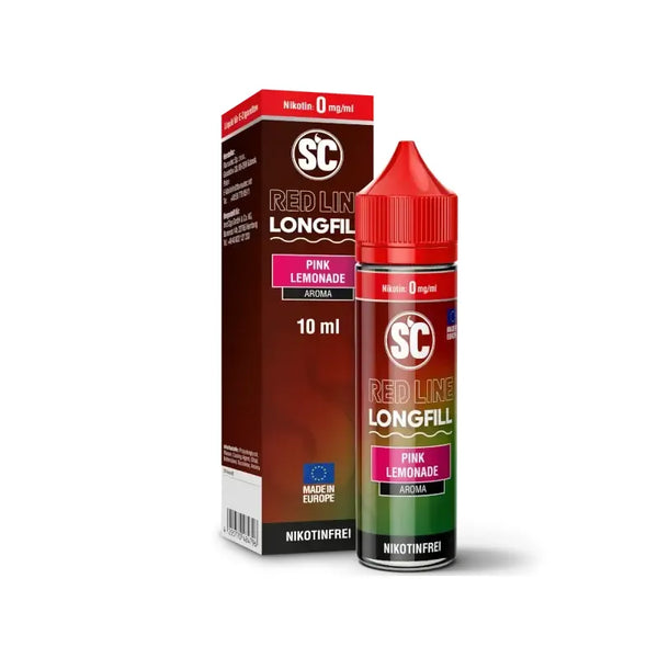 SC - Red Line Pink Lemonade Aroma Longfill 10ml – Aroma Flasche Produktfoto