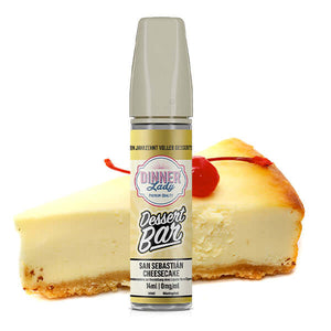 DINNER LADY Dessert Bar San Sebastian Cheesecake Aroma 14 ml