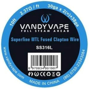 Vandy Vape Superfine MTL Fused Clapton Wire