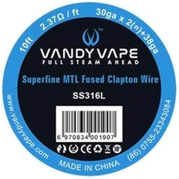 Vandy Vape Superfine MTL Fused Clapton Wire