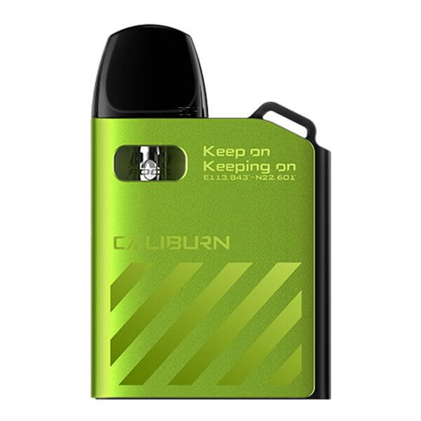 Uwell - Caliburn AK2 Pod Kit Das Caliburn AK2 Pod Kit aus dem Hause Uwell ist für das MTL (Mund zu Lunge) Dampfen ausgelegt.Der integrierte 520 mAh Akku wird über ein USB Typ C Kabel aufgeladen.Die Farb LED zeigt den Akkustand an, bei grüner Farbe sind es