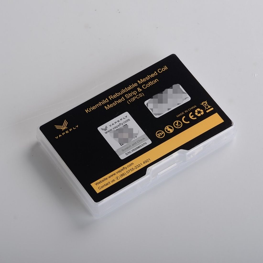 Kriemhild Rebuildable Meshed Coil Meshed Strip & Cotton (10PCS)