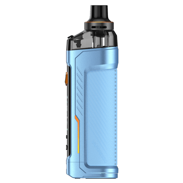 Vaporesso ARMOUR GS E-Zigaretten Set in blue, showcasing a sleek design and user-friendly features for vaping.