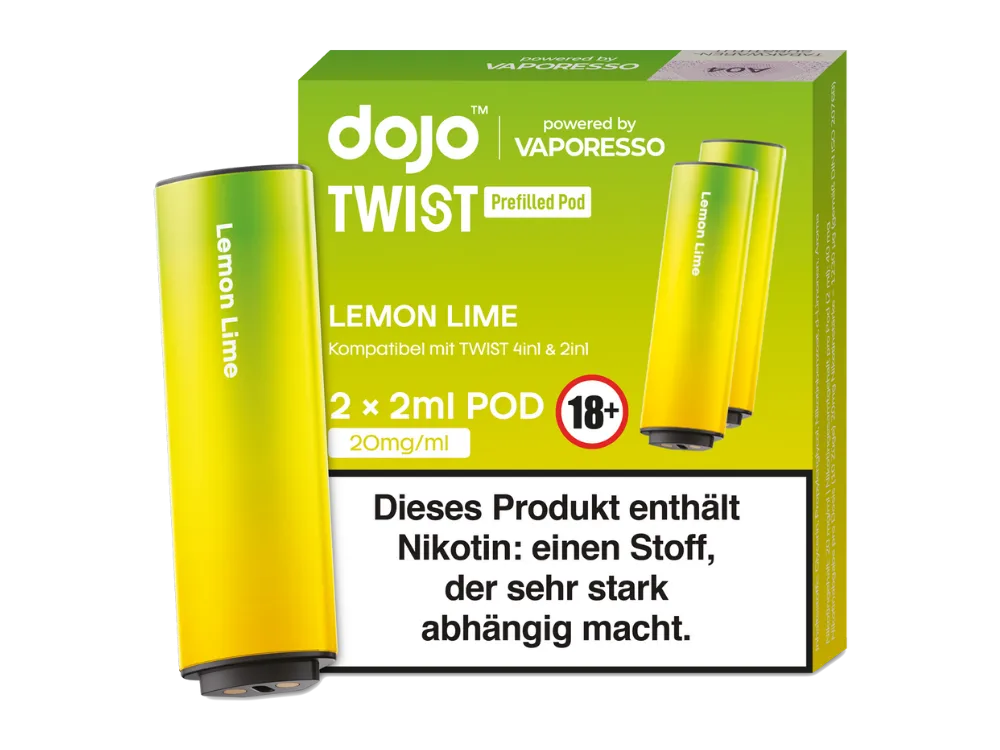 Vaporesso - Dojo Twist Pod 20mg (2x pro Packung)