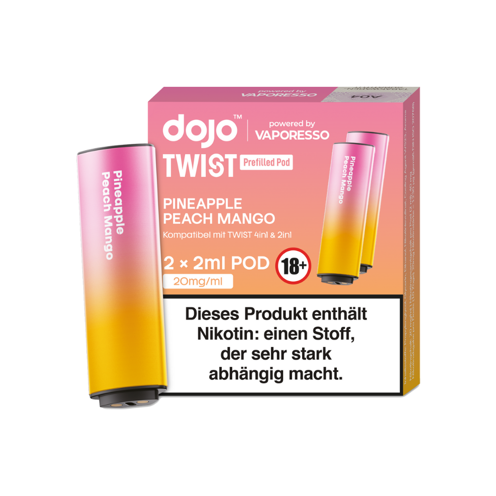 Vaporesso - Dojo Twist Pod 20mg (2x pro Packung)