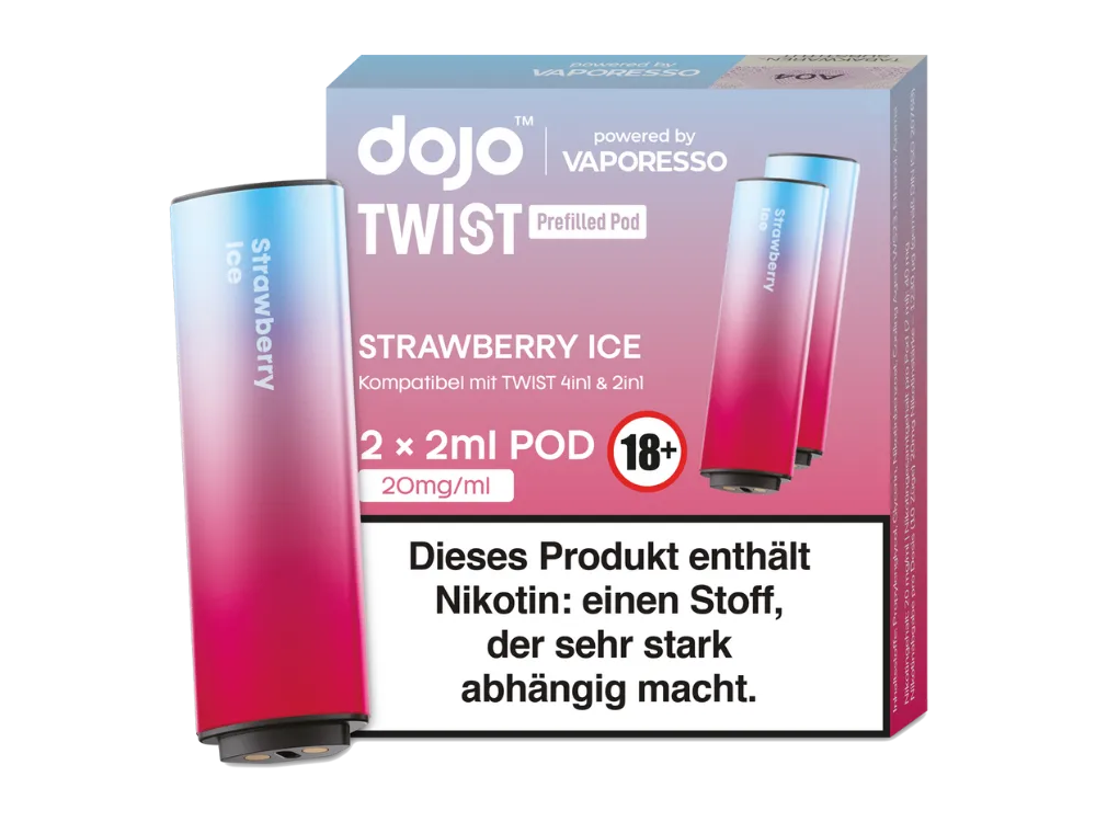 Vaporesso - Dojo Twist Pod 20mg (2x pro Packung)
