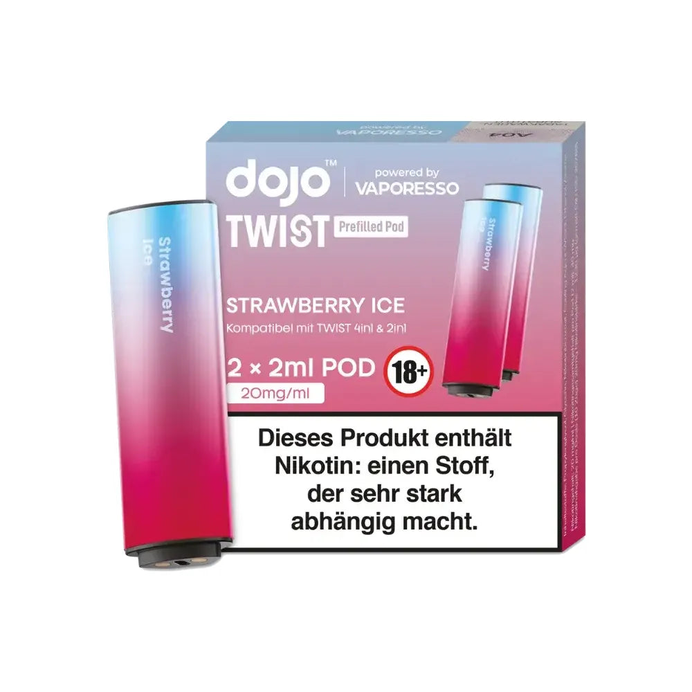 Vaporesso - Dojo Twist Pod 20mg (2x pro Packung)