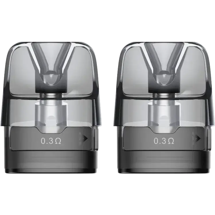 VooPoo ARGUS E40 Cartridge pods with 4.5ml tank, featuring 0.3Ω resistors for optimal vaping performance.